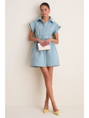 Tuckernuck Chloe Dress XXS - Slate Blue